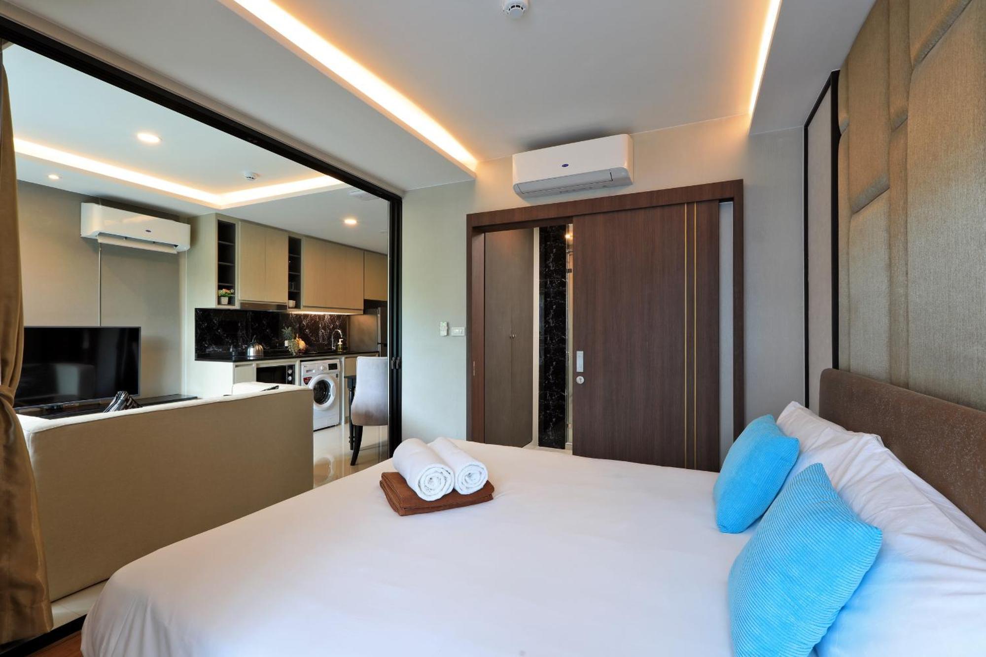 Apartamento Sea View 1-Br 36 M2 Panora Surin By Holy Cow Exterior foto